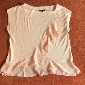 Very good  condition pale pink banana republic top